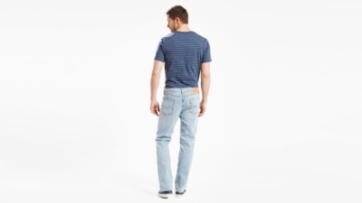 Levi's 514 Blue Stone Jeans Back