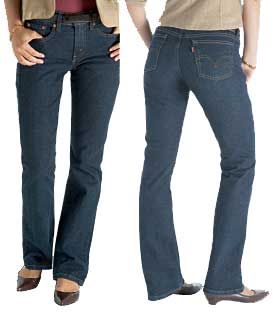 Levi's® 505® Ladies Straight leg Jeans 