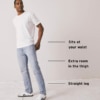 Levi's 505 Regular Fit Jeans Details