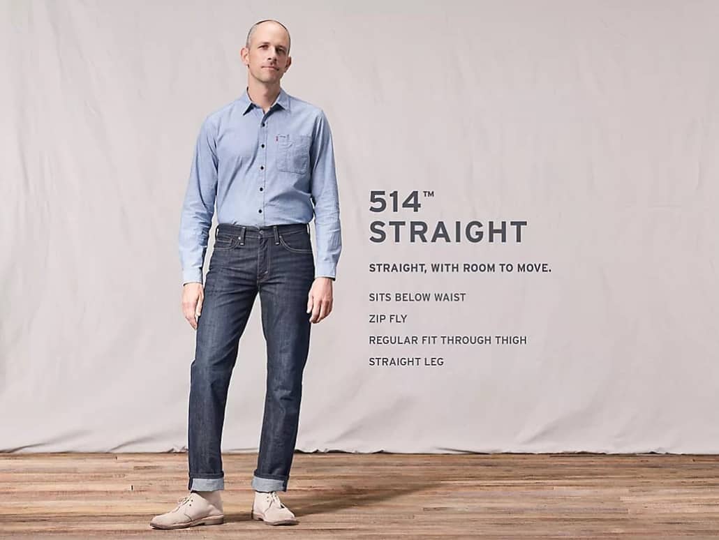 Levi's 514 Men's Slim Fit Straight Leg Jean