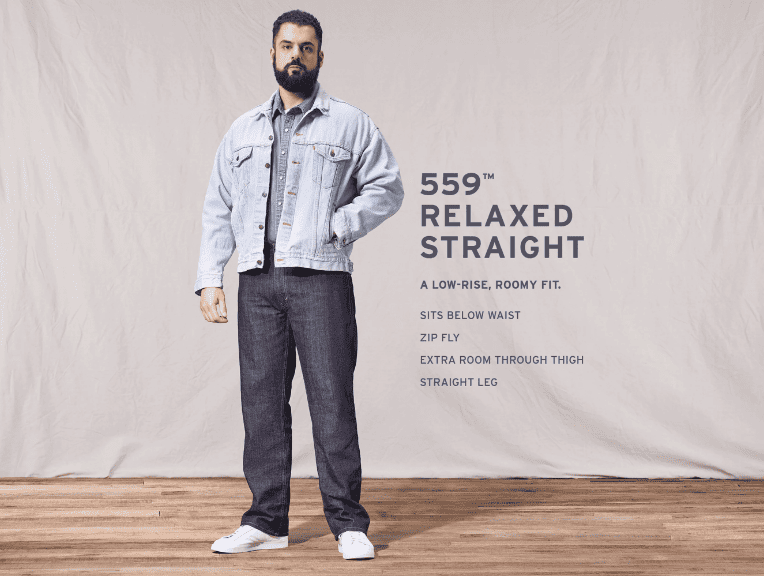 559 Relaxed Straight Fit Jeans