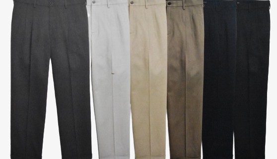 Dockers D3 Comfort Fit Pleated and Cuffed Colors