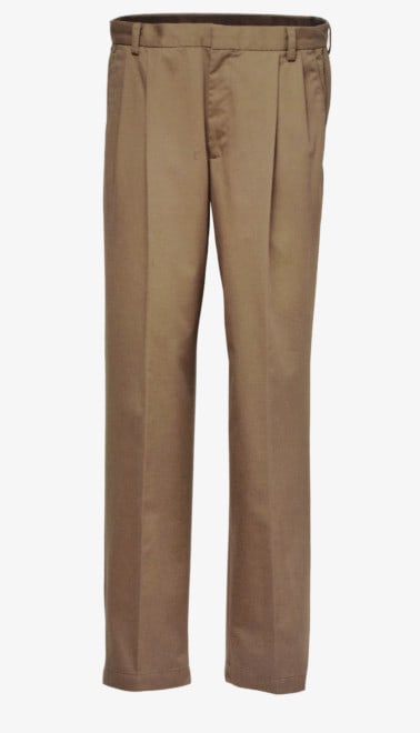 Dockers D4 Relaxed Fit Pleated True Chino Khaki Front