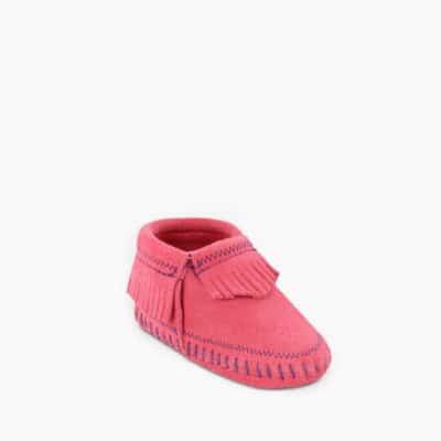 Infant Riley Bootie Hot Pink