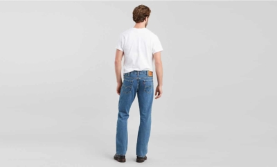 517 Men's Boot Cut Jeans Medium Stonewash Back