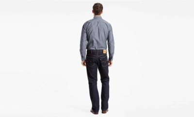 517 Men's Boot Cut Jeans Rinse Back