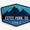 ESTES PARK, CO ESTD crossed axes Vinal Sticker