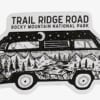 TRAIL RIDGE ROAD ROCKY MOUNTAIN NATIONAL PARK vw van