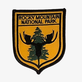 ROCKY MOUNTAIN NATIONAL PARK moose tree patch